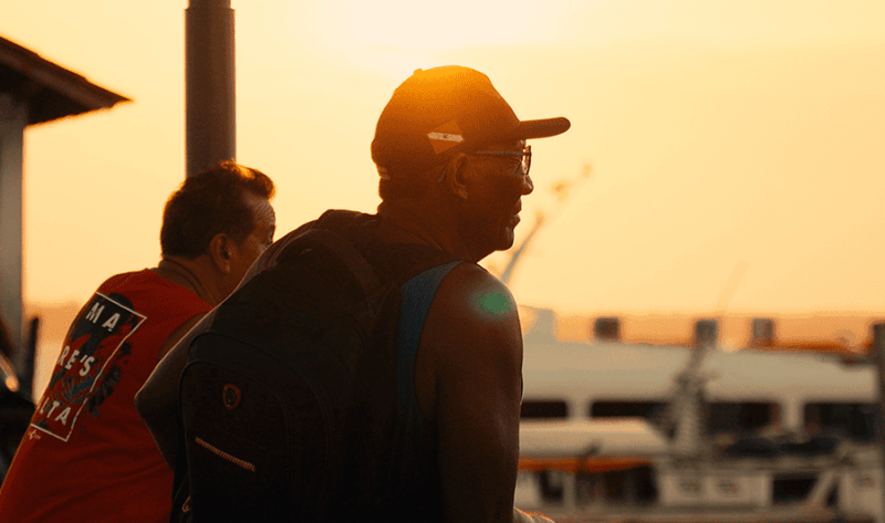 O pôr do sol de Icoaraci ganha vida na websérie “Sente o Clima”, do Banco da Amazônia.