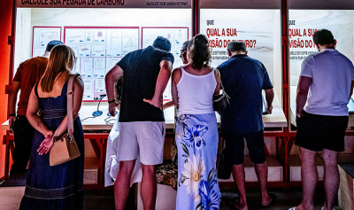 Programação noturna no Centro Cultural do Banco da Amazônia