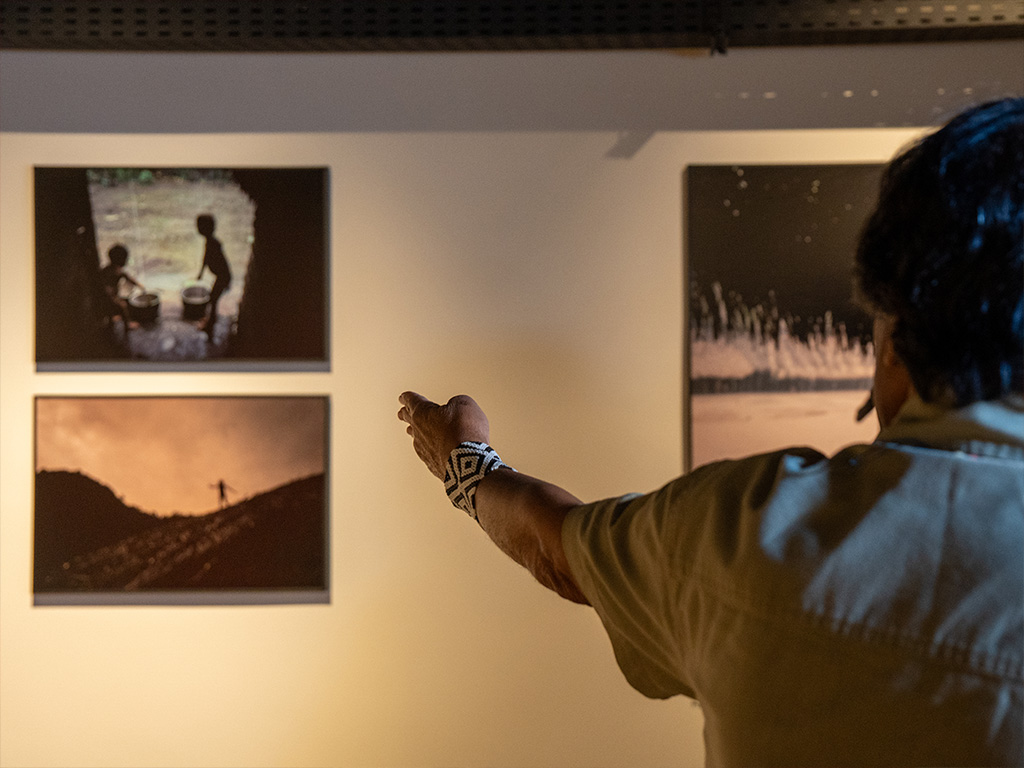 Exposição Ailton Krenak - Foto 6