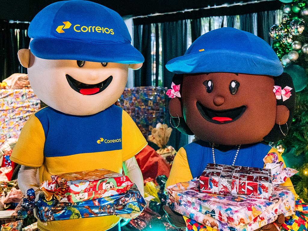 Ação de natal dos Correios no Centro Cultural - Foto 18