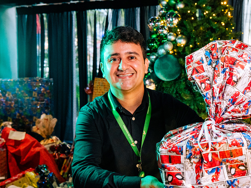 Ação de natal dos Correios no Centro Cultural - Foto 15