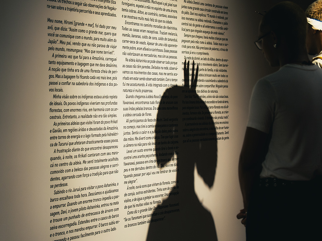 Exposição Ailton Krenak - Foto 15