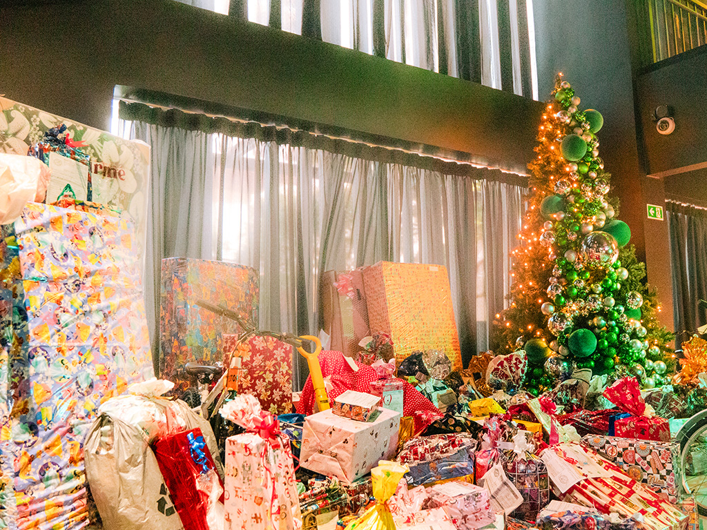 Ação de natal dos Correios no Centro Cultural - Foto 3
