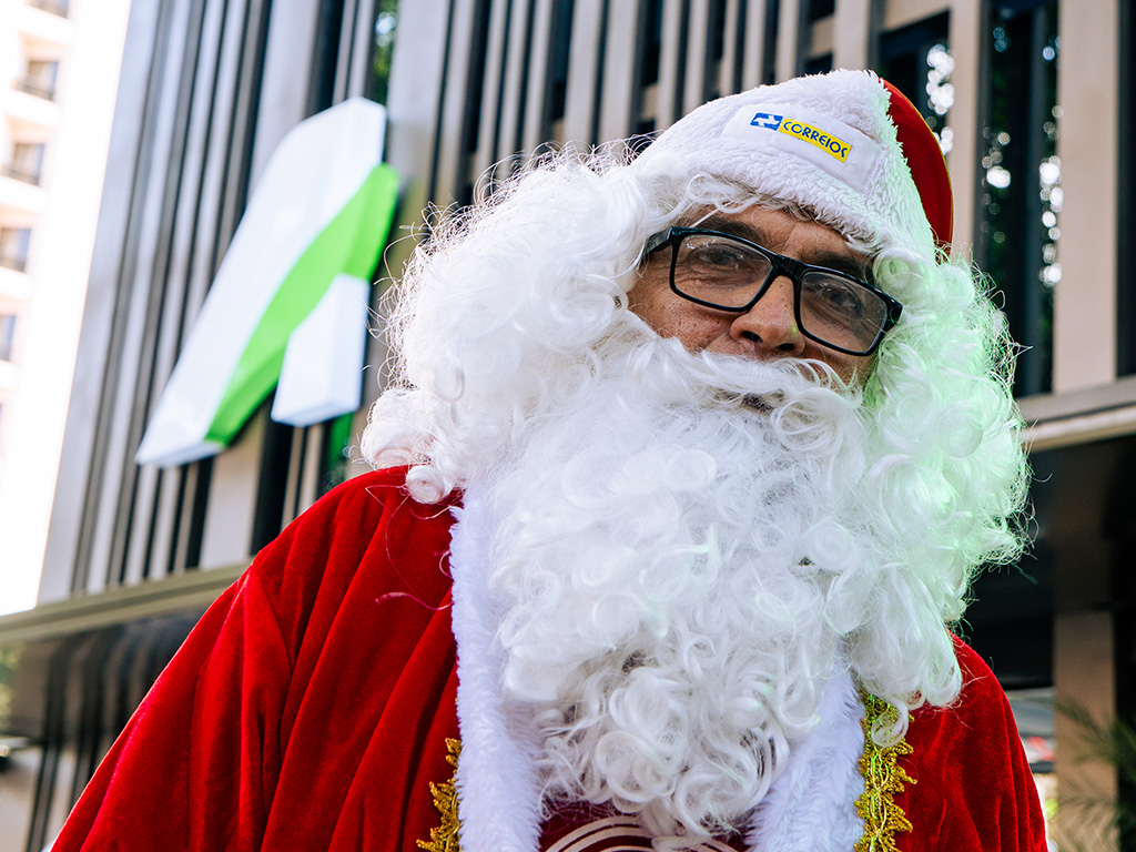 Ação de natal dos Correios no Centro Cultural - Foto 1