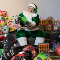 Ação natalina no Centro Cultural – Circular campina Cidade Velha