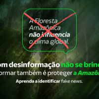 1º de abril: combater a desinformação também protege a Amazônia
