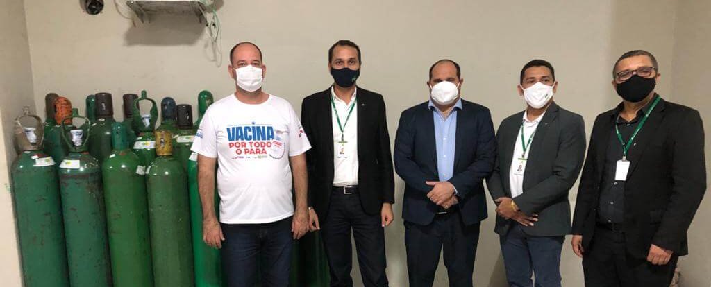 Banco da Amazônia doa 45 cilindros de oxigênio para a Secretaria de Saúde do Pará